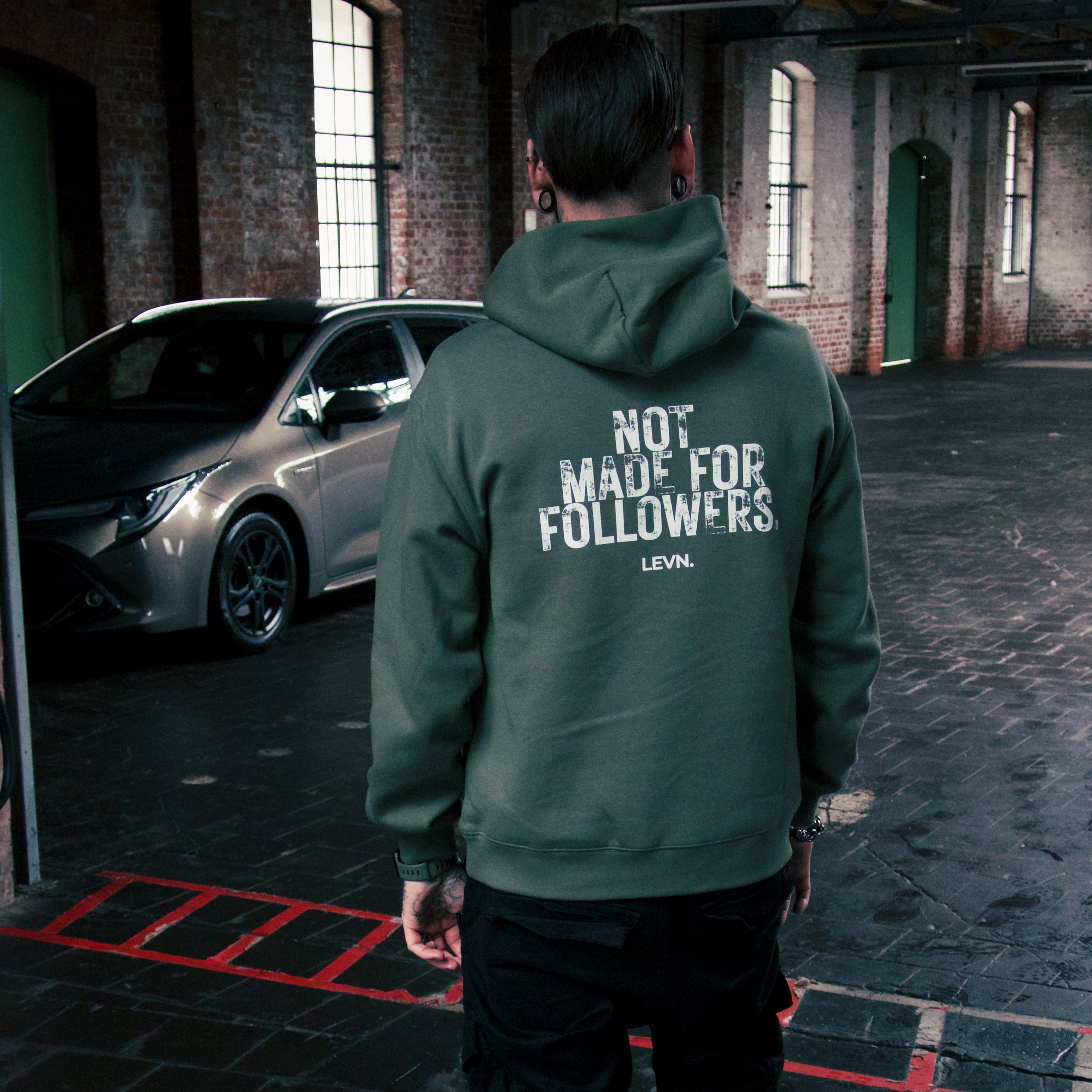 LEVN. Not Made For Followers - Oversized Hoodie