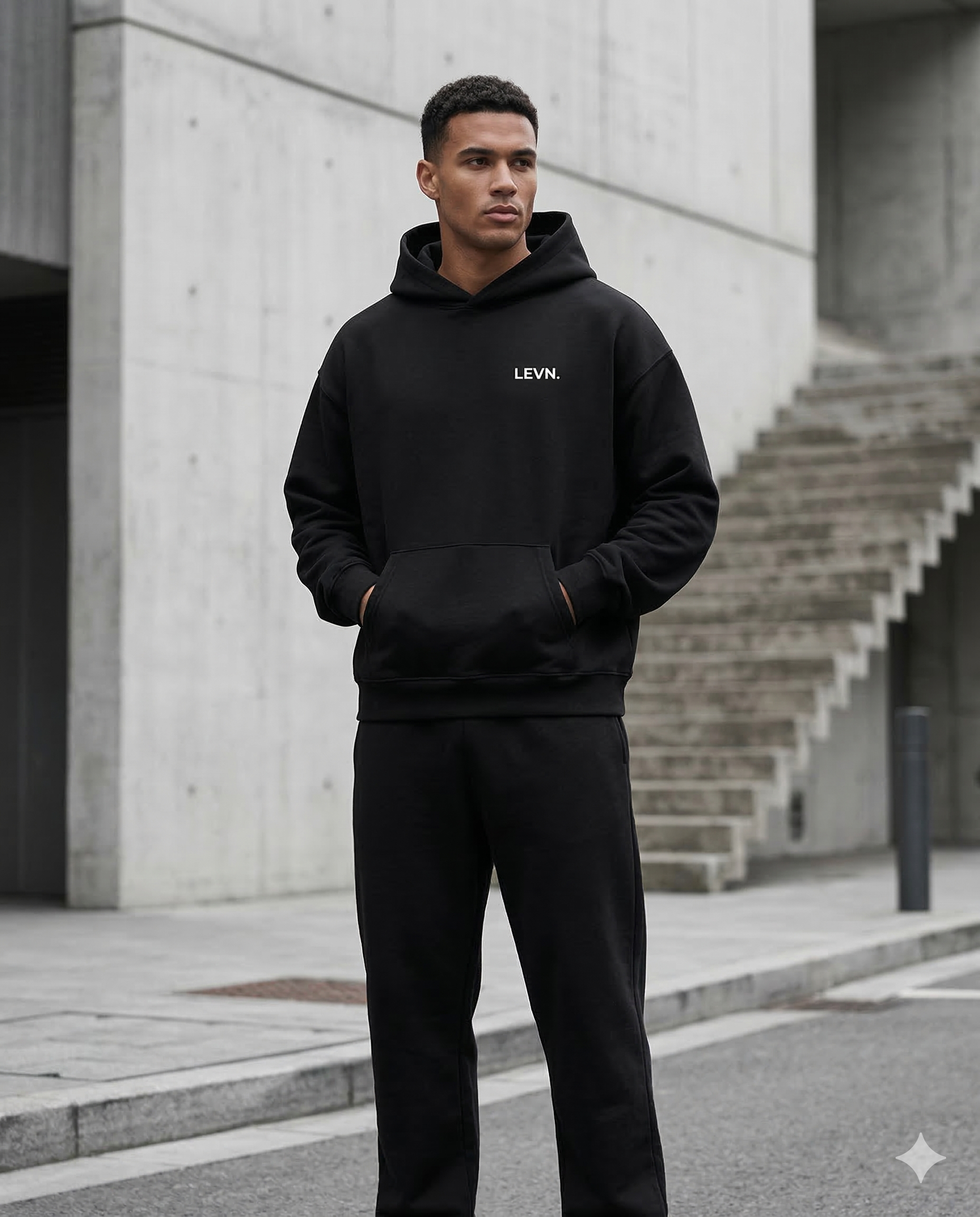 LEVN. Heavyweight “Wear Your Difference” Hoodie – Oversized