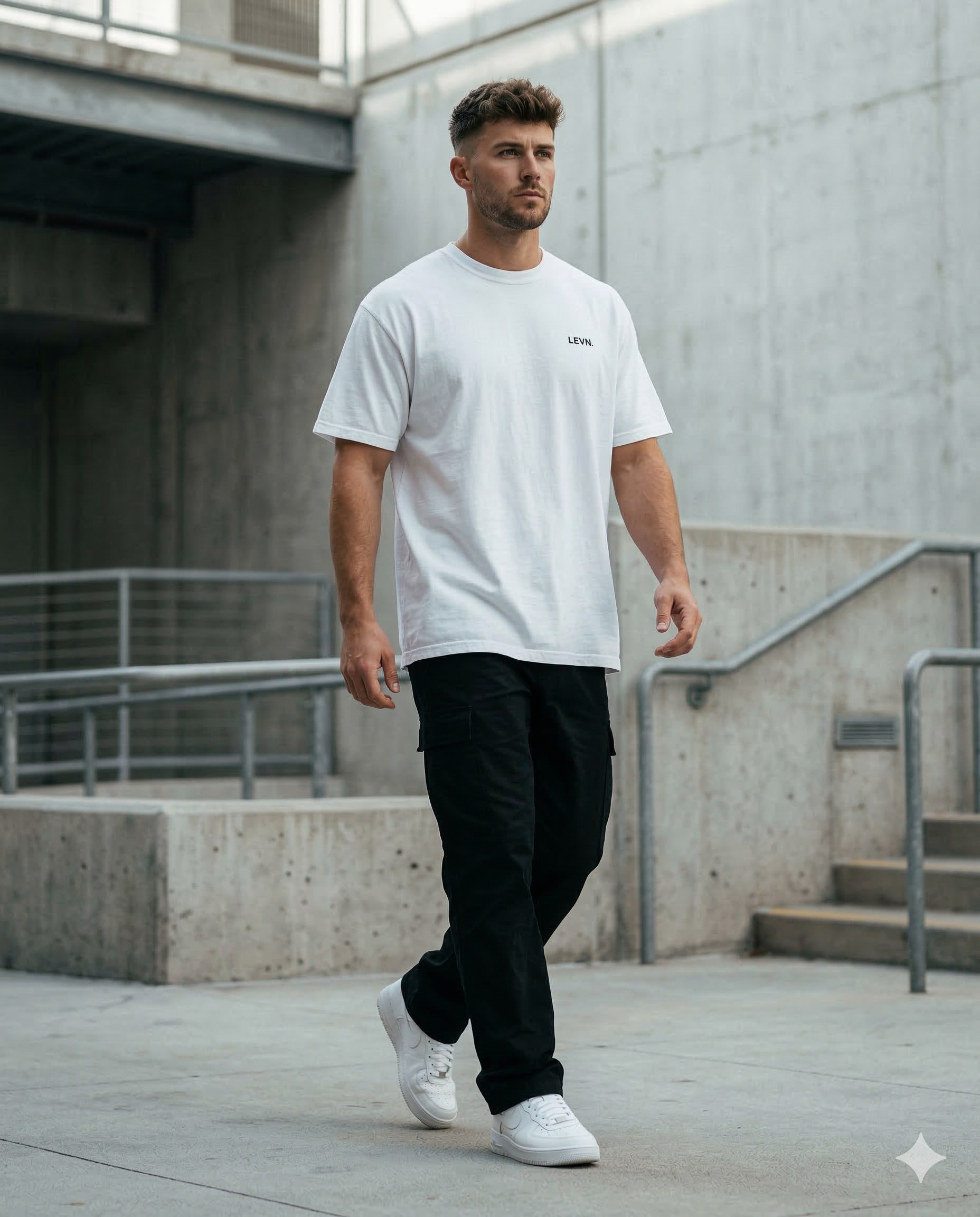 LEVN. "No Rules" Tee – Back Statement