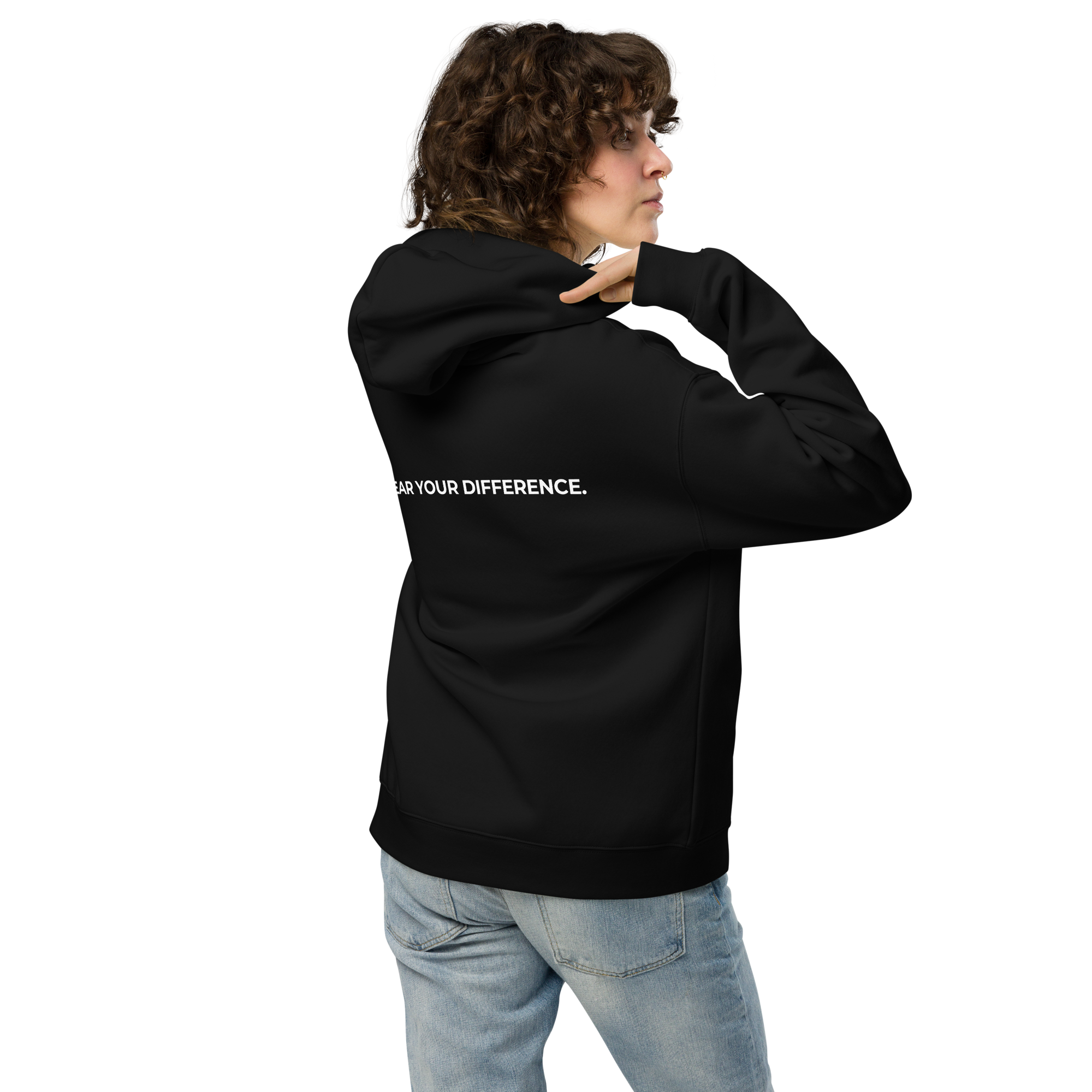 LEVN. Heavyweight “Wear Your Difference” Hoodie – Oversized