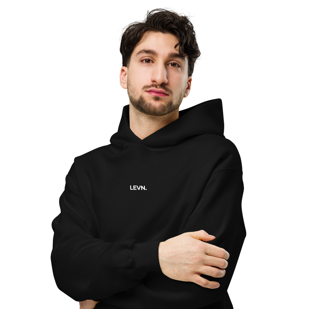 LEVN. Heavyweight Oversized Hoodie – Future Icon.