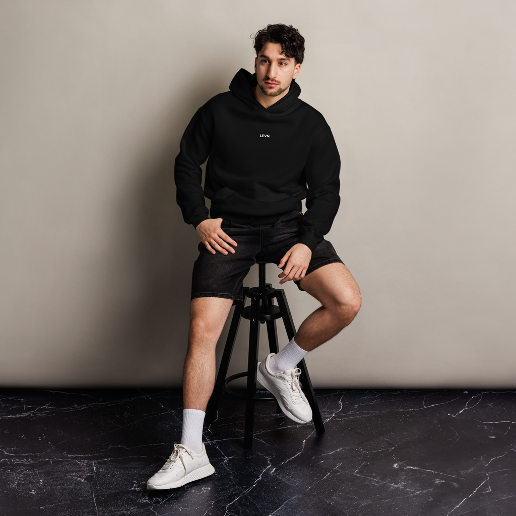 LEVN. Heavyweight Oversized Hoodie – Future Icon.