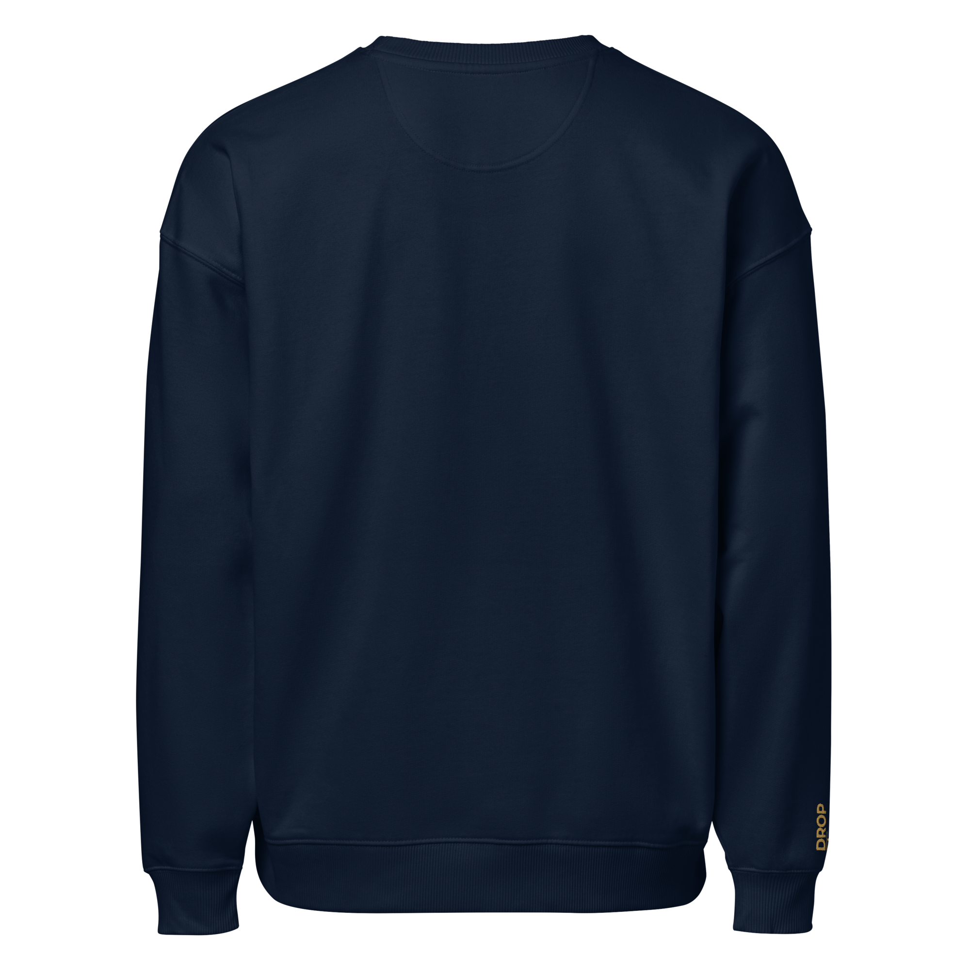 LEVN. Signature Oversized Crewneck - Old Gold