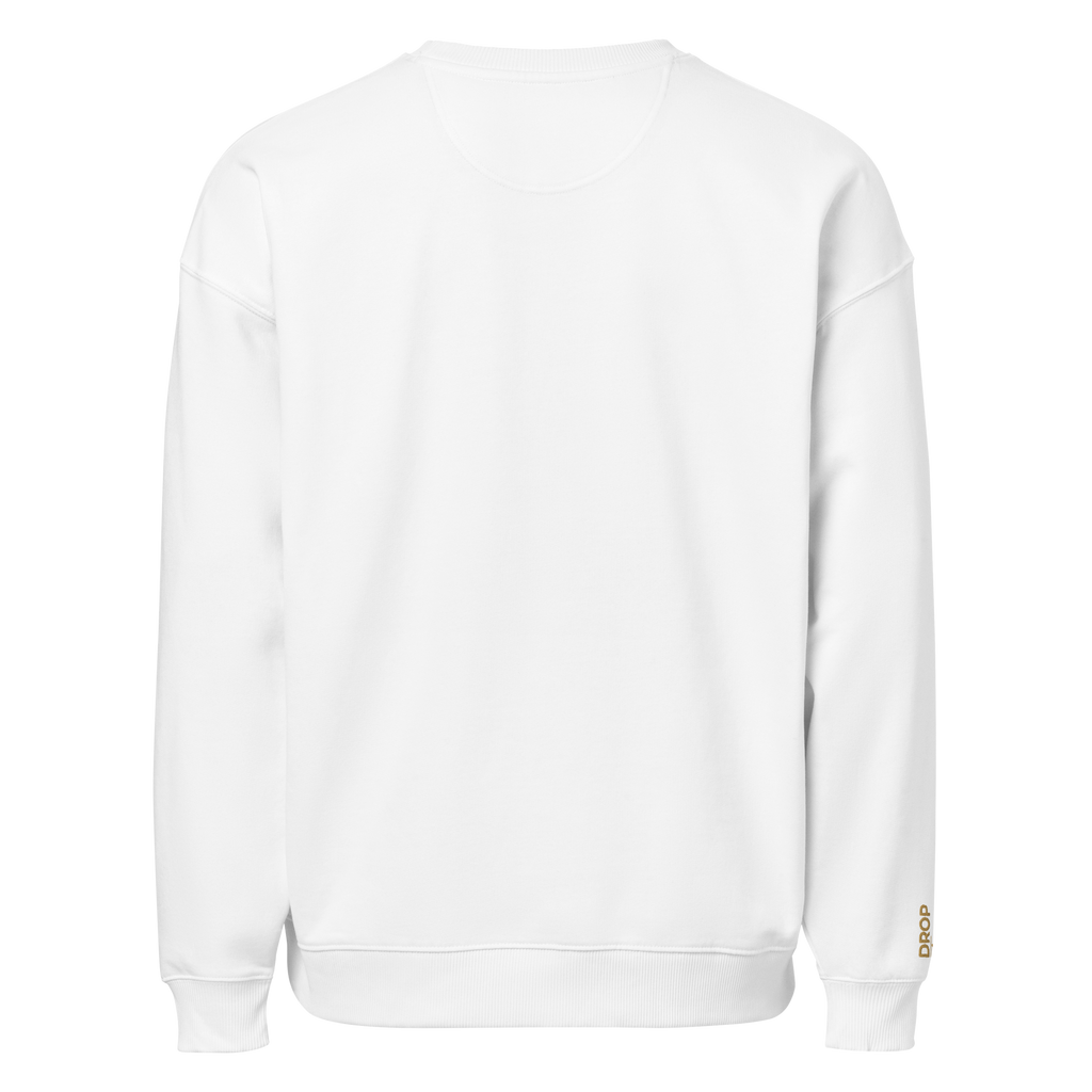 LEVN. Signature Oversized Crewneck - Old Gold