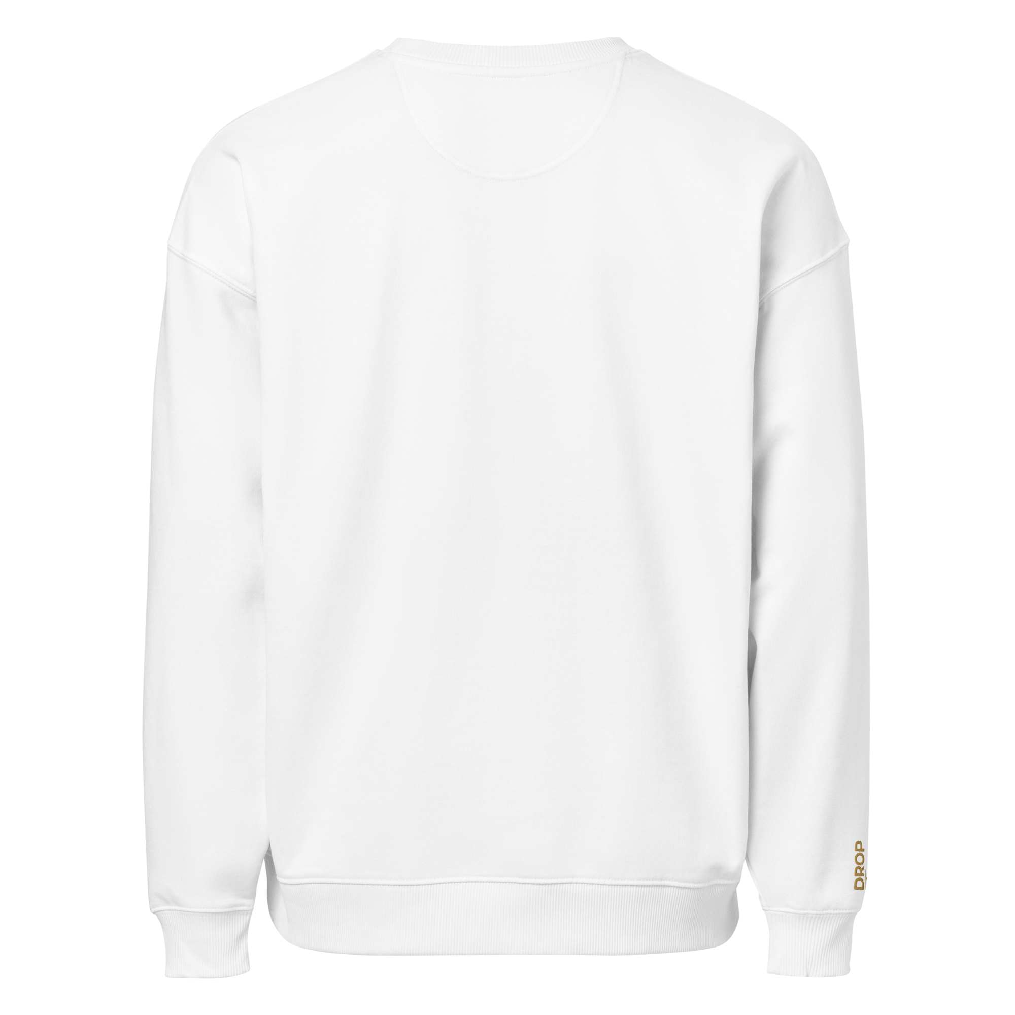 LEVN. Signature Oversized Crewneck - Old Gold