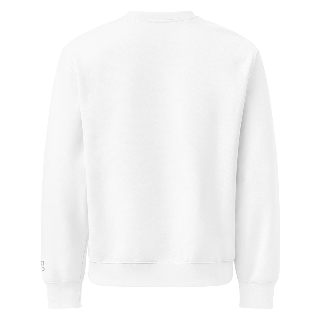LEVN. Limited Signature Crewneck - Beige White
